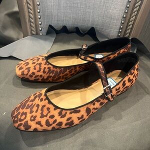 Time and Tru Leopard Print Flats size 12wide